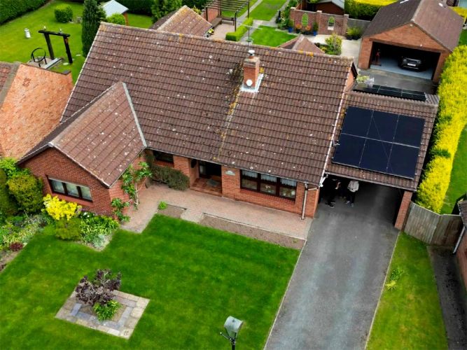 Solar Panel Installation at Newark, Nottinghamshire