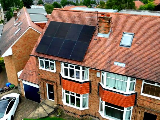 Solar Panel Installation, Sheffield