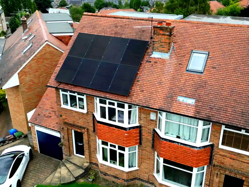 Solar Panel Installation in Sheffield, South Yorkshire by Renewafuel